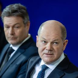 Olaf Scholz, Christian Lindner und Robert Habeck