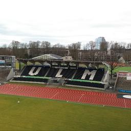 Luftaufnahme Stadion Ulm / Screenshot