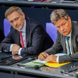 Christian Lindner, Robert Habeck und Olaf Scholz