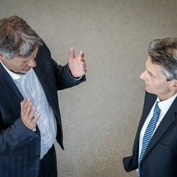 Robert Habeck und Rolf Mützenich