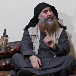 Abu Bakr al-Bagdadi in einer Video-Aufnahme, die am 27. April 2019 vom IS verbreitet wurde.