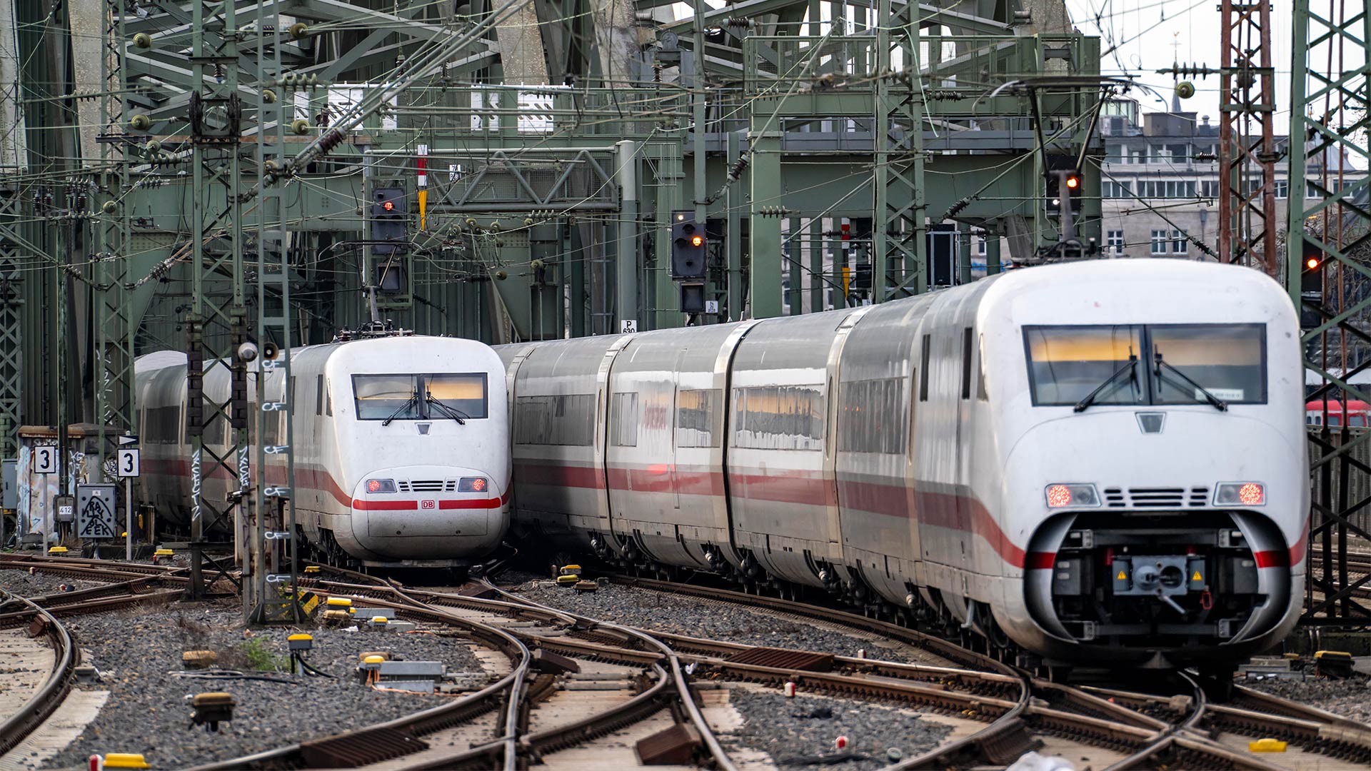 Fernzüge der Deutschen Bahn.