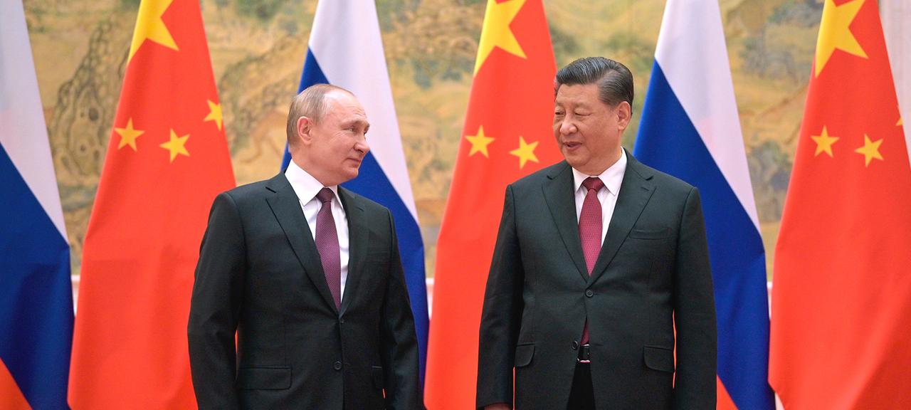 Xi Jinping und Wladimir Putin