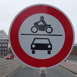 Schild Durchfahrt gesperrt