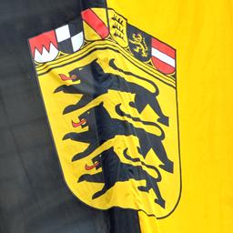 Fahne des Bundeslandes Baden-Württemberg