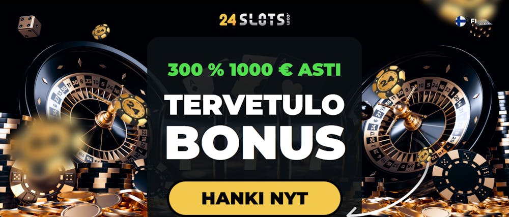 24slotsin tervetulotarjous