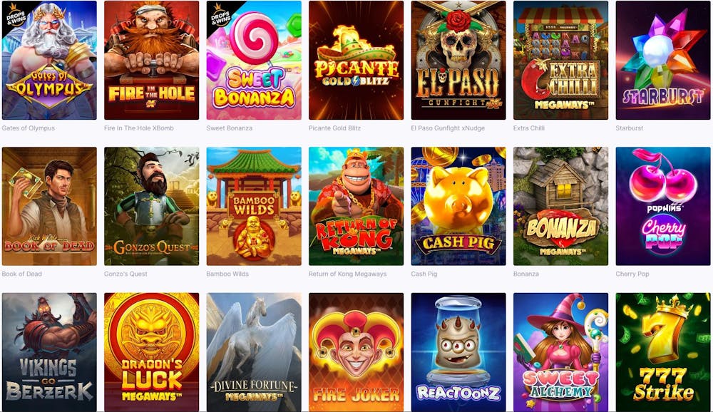 Casino Friday online-pelit