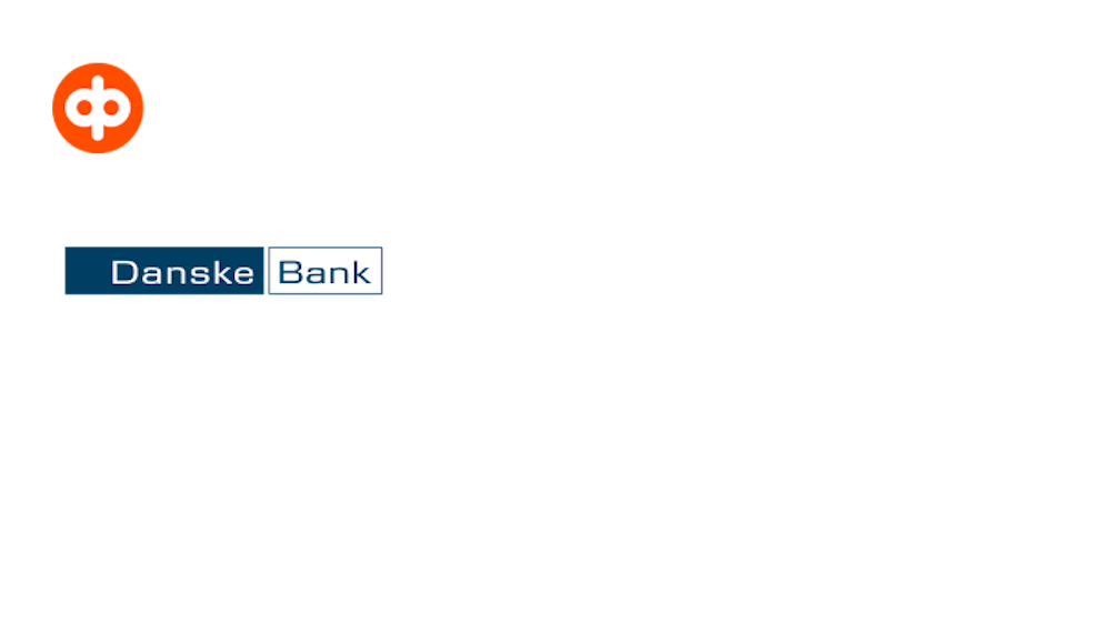 Logot: OP, S-Pankki, Nordea, Danske Bank, Säästöpankki, OmaSp, POP Pankki, Aktia, Handelsbanken, Ålandsbanken