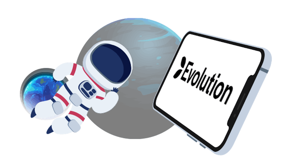 Evolution Gaming mobiilissa