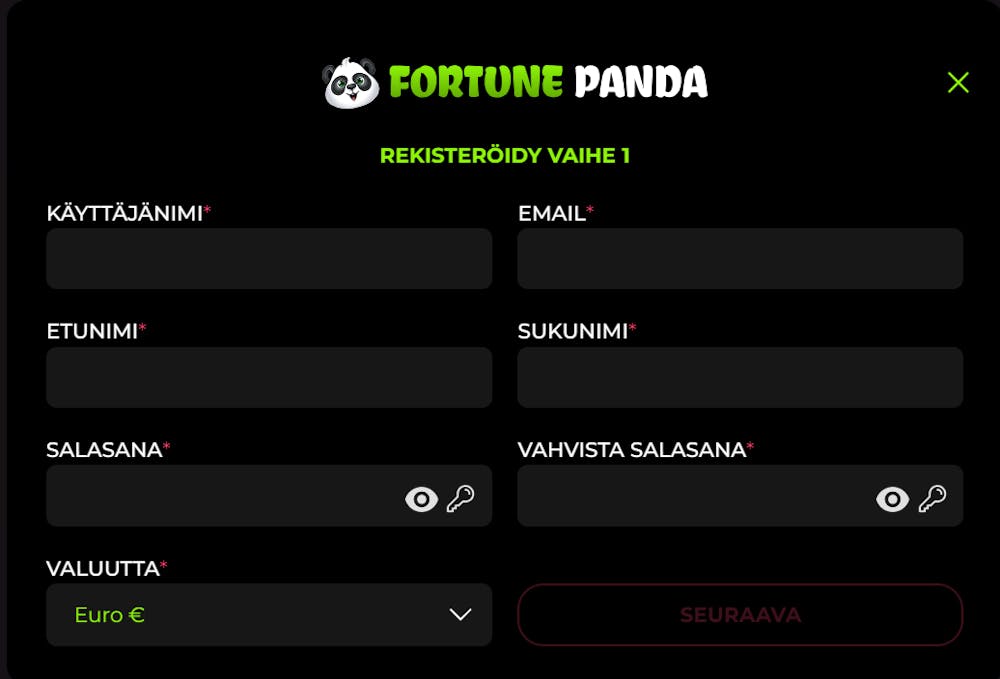 fortunepandan login