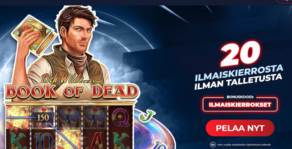 Ilmaispyöräytys casino bonus NetBet kasinolla.