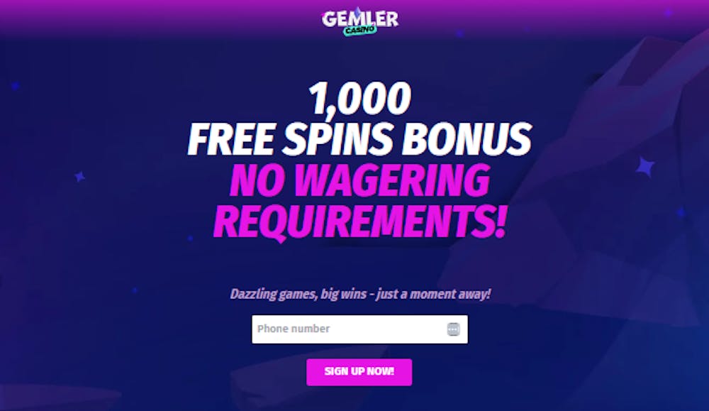 Gemler casino tarjoaa kierrätysvapaita ilmaiskierroksia.