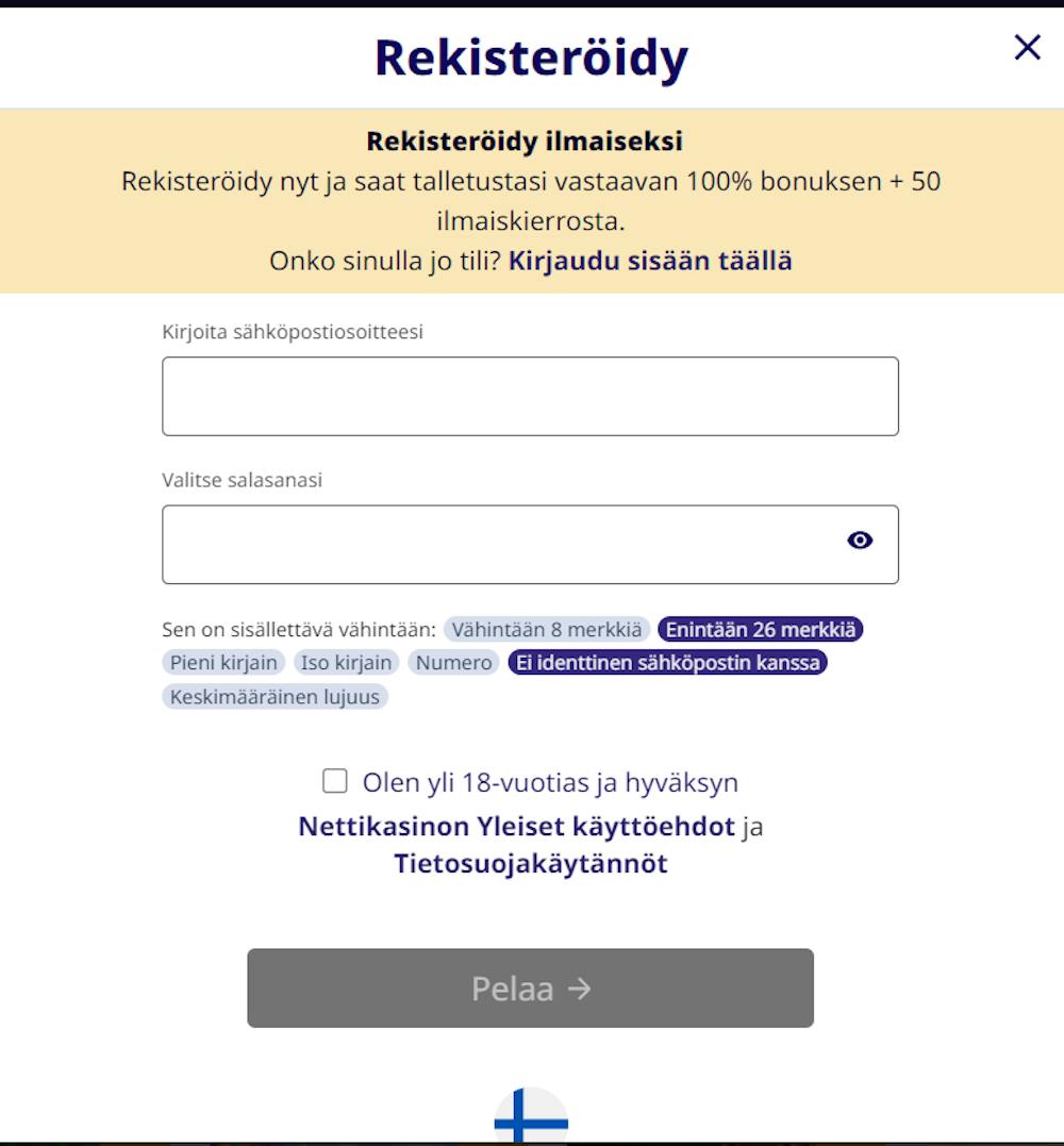 netticasinon login