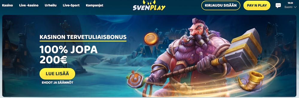 Svenplay bonus