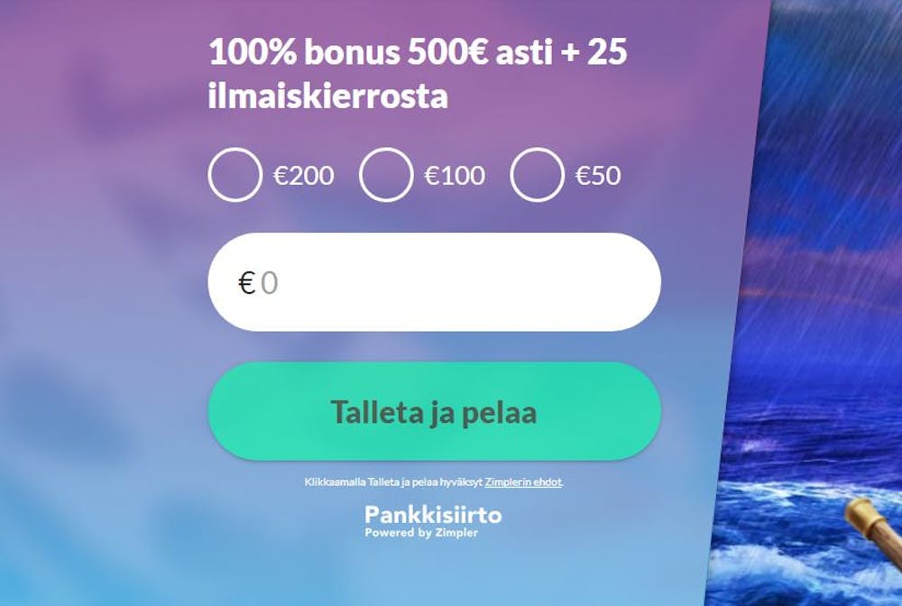 Spinni Casinolle rekisteröityminen