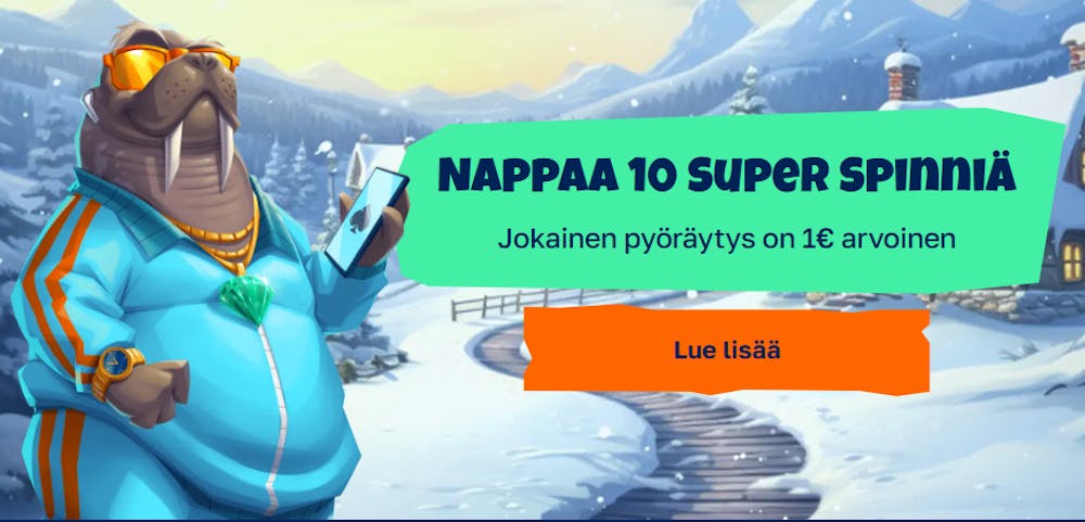 Tervetuliaisbonus Arctic Casino nettikasinolle.