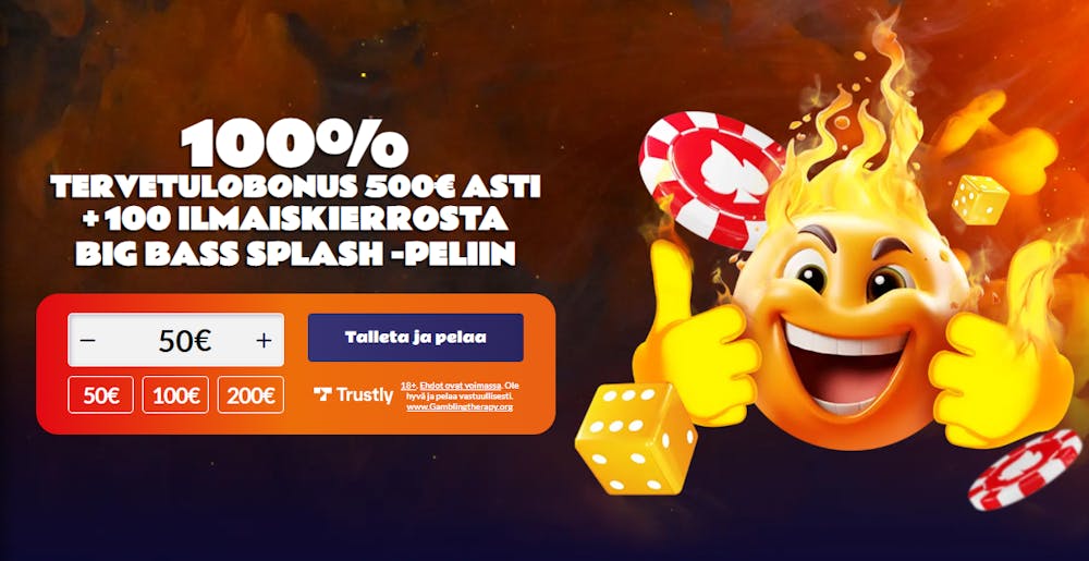 Igni Casino nettikasinon tervetuliaisbonus.