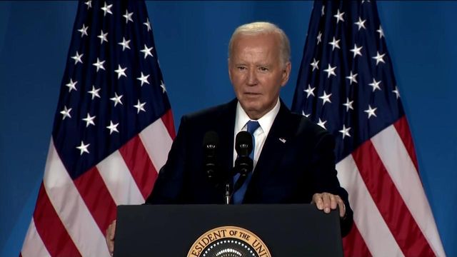 President Biden live press conference