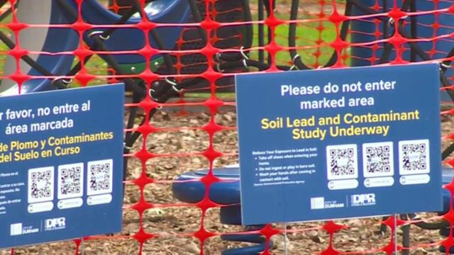 More areas in 5 Durham parks restricted due to elevated lead levels, new EPA guidlines