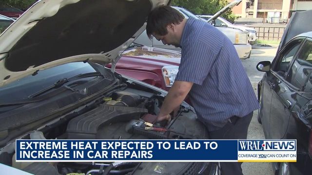 Extreme heat expected to lead to increase in car repairs