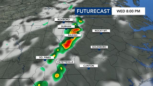 WRAL WeatherCenter Forecast