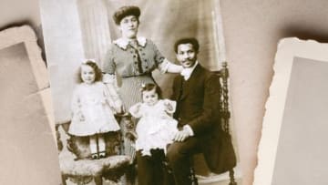 The Laroche family shortly before departing on the 'Titanic.'