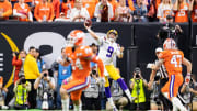 Then-LSU quarterback Joe Burrow (9) throws a pass as the LSU Tigers take on the Clemson Tigers in the 2020 College Football Playoff National Championship Jan. 13.

Sports 128 Tda Nws 165177