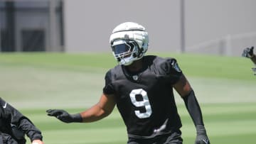 LasVegas Raiders DE Tyree Wilson from Mandatory Mini-Camp