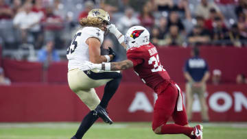 Joey Blount was among the nine former Virginia football players who saw the field during week 2 of the NFL preseason.