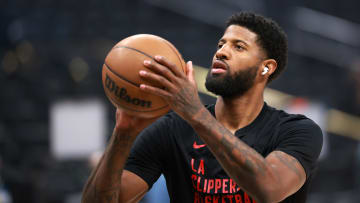 Los Angeles Clippers forward Paul George.