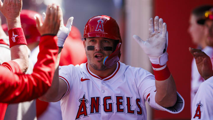 Mike Trout, Baltimore Orioles v Los Angeles Angels