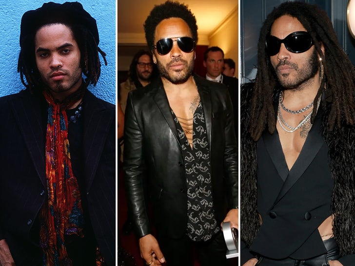 Lenny Kravitz Through The Years