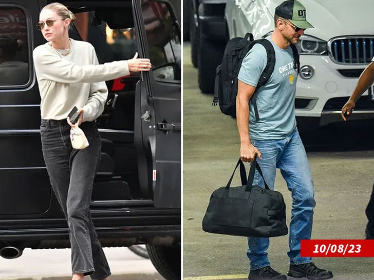 Gigi Hadid & Bradley Cooper Return to NYC After Weekend Getaway