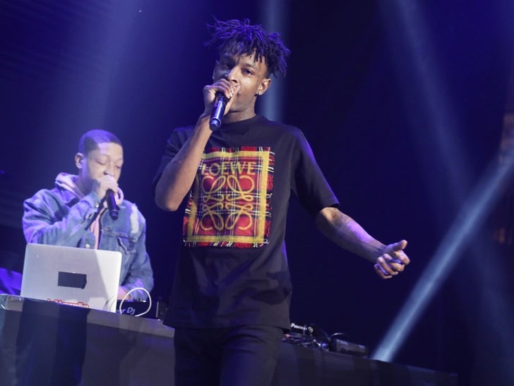 21 Savage's Performance Photos