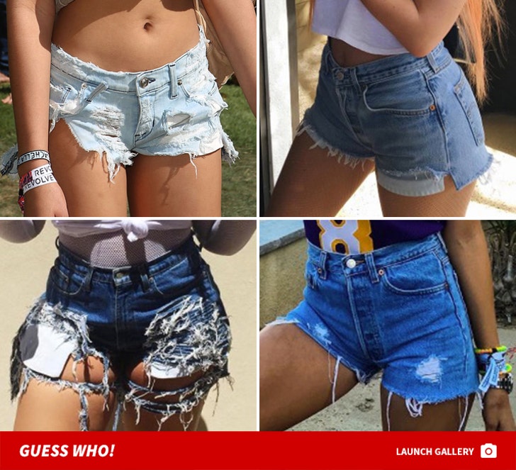 Coachella Cut-Offs -- Guess Who!