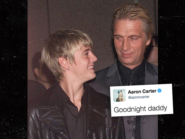 Nick Aaron Carter's Dad Dead at :: 0517-aaron-carter-dad-goodnight-tweet-2