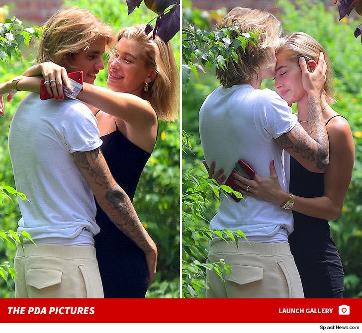 Justin Bieber and Hailey Baldwin -- PDA in Brooklyn