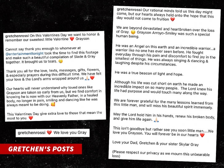 GRETCHEN'S POSTS