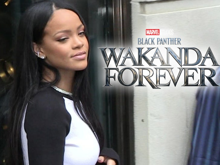 1026 rihanna Wakanda Forever logo