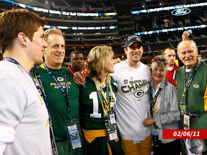 aaron rodgers and family 2011