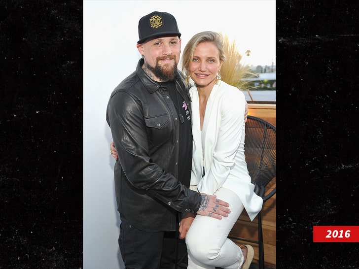 cameron diaz and Benji Madden 2016