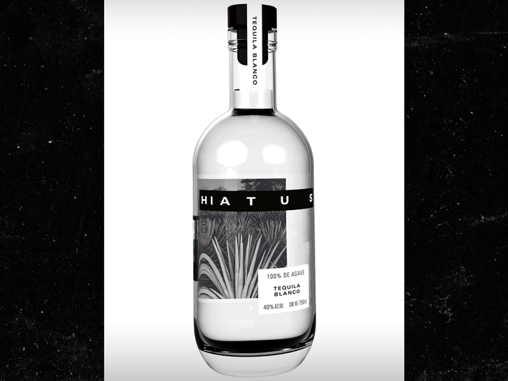 Hiatus tequila bottle