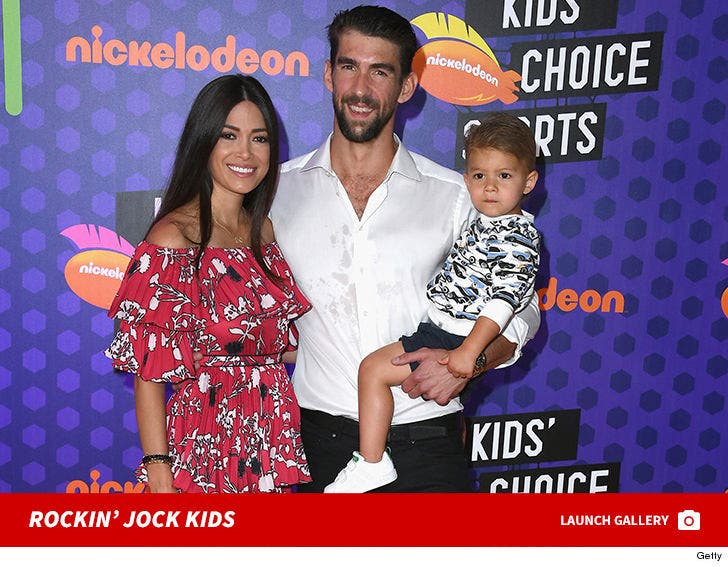 Nickelodeon Kids' Choice Sports 2018 -- Stars & Their Families