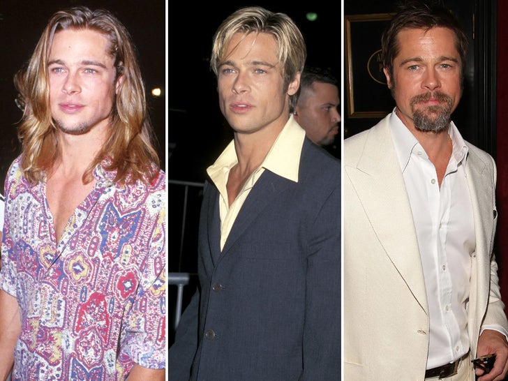 Brad Pitt Through The Years