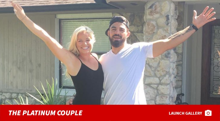 Mike Perry and Danielle Nickerson -- The Platinum Couple