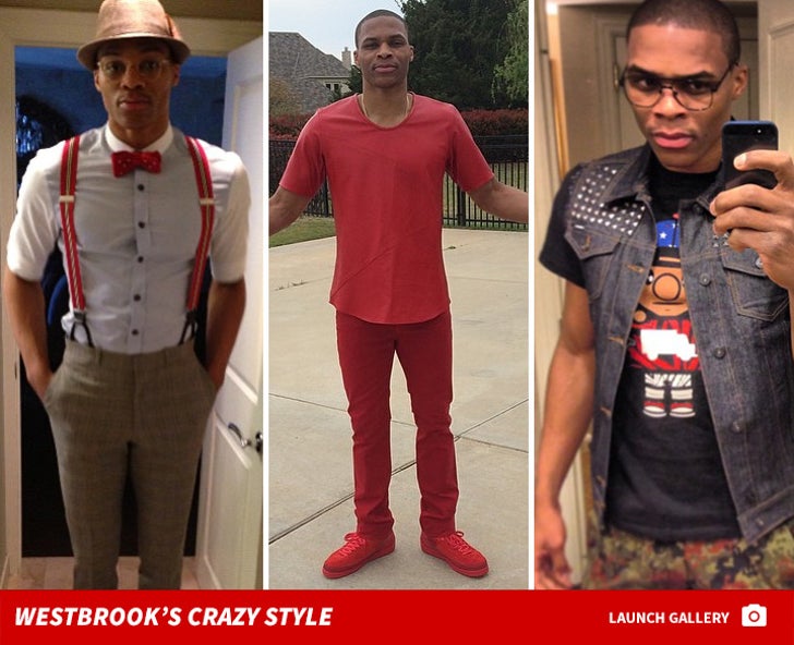 Russell Westbrook's Crazy Style