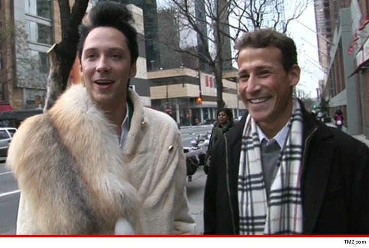 Johnny Weir to Victor Voronov -- There Will Be NO :: 0414-johnny-weir-victor-voronov-tmz-4