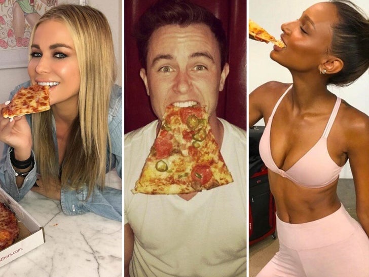 Stars Eating Pizza