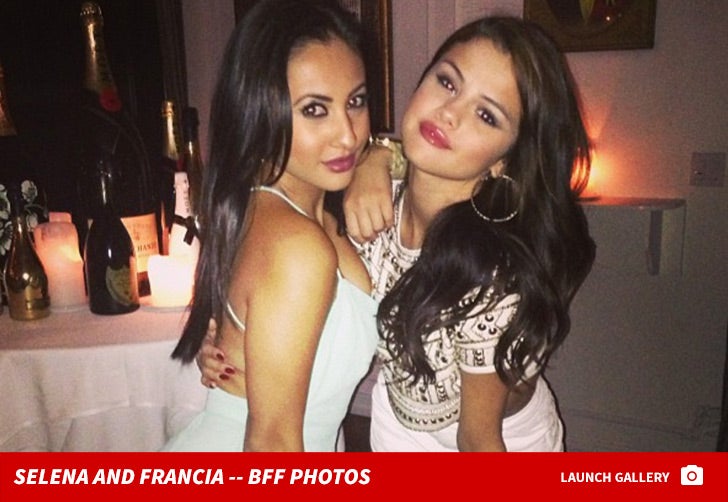 Francia Raisa and Selena Gomez -- BFF Photos