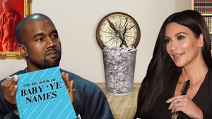 Kim Kardashian & Kanye West – Not Heading South ... With New Baby Name